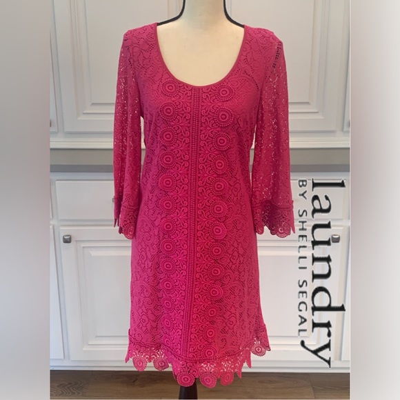 Laundry By Shelli Segal Dresses & Skirts - Laundry by Shelli Segal Los Angeles ~ Sheath Dress in Pink ~ Size 10